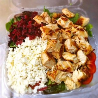 Image of LPK's Greek Salad With Seasoned Grilled Chicken
